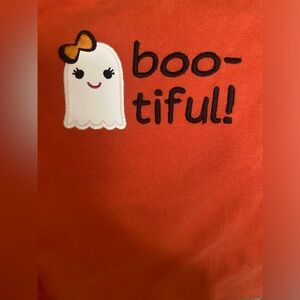 Gymboree Boo-tiful! Ghost Halloween shirt